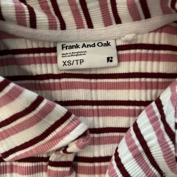 EUC Frank & Oak Slim Fit Button-Up T-Shirt - Picture 2 of 2